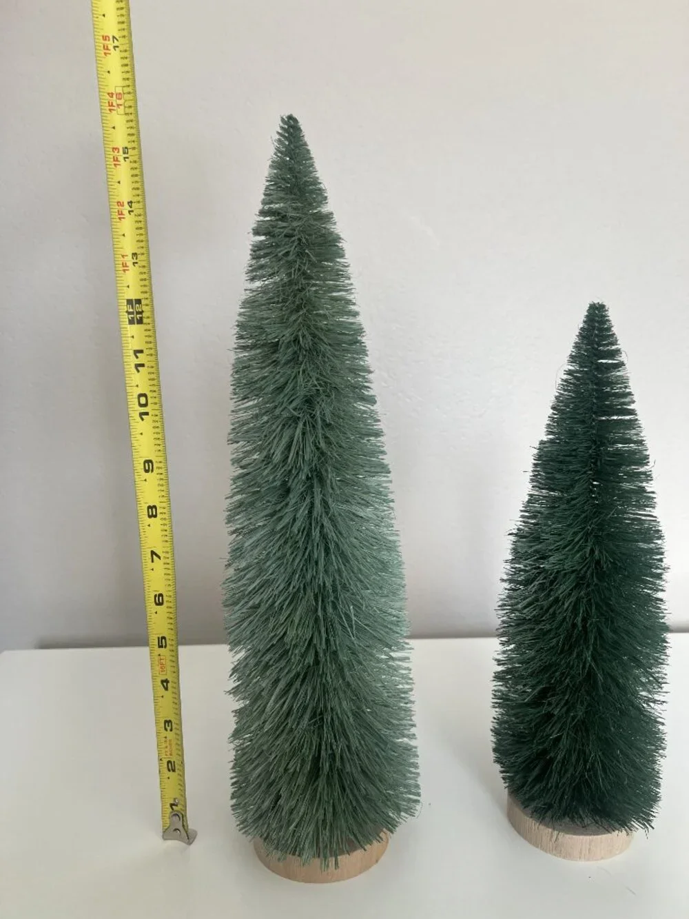 NWOT Pier 1 Holiday Bottle Brush Trees (Set of 2)